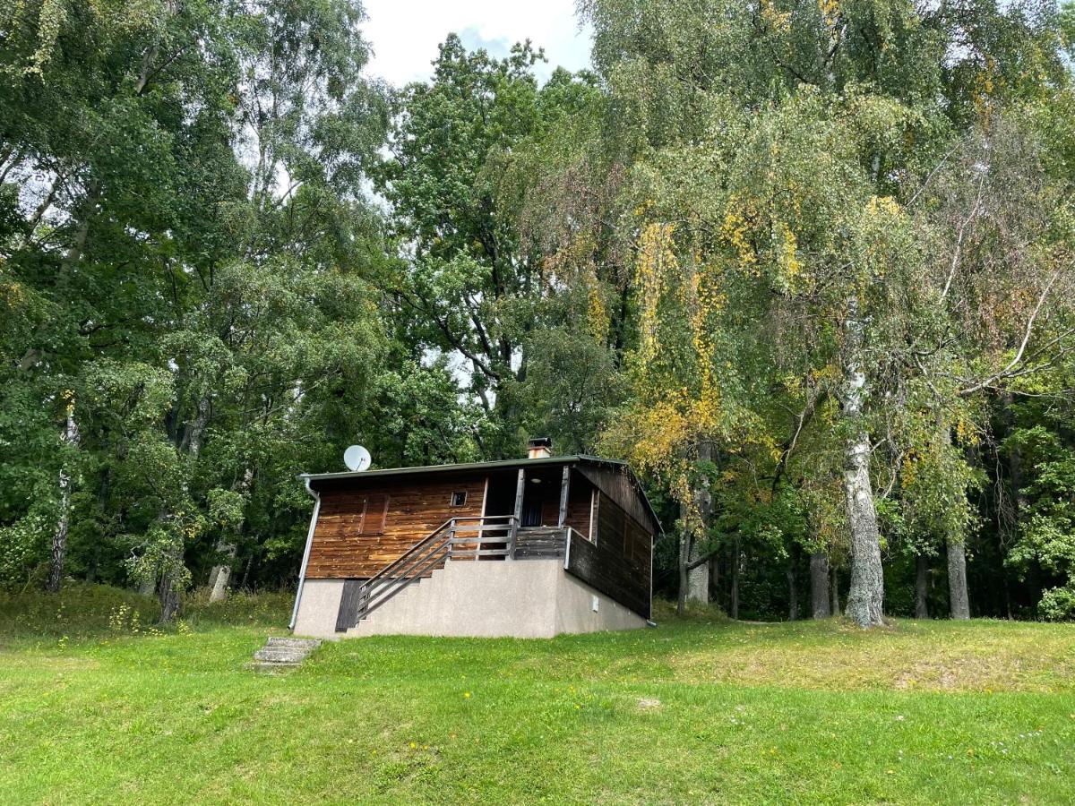 Chata Adam U Lipna Horní Planá Eksteriør billede