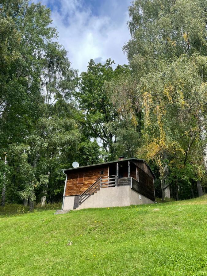 Chata Adam U Lipna Horní Planá Eksteriør billede